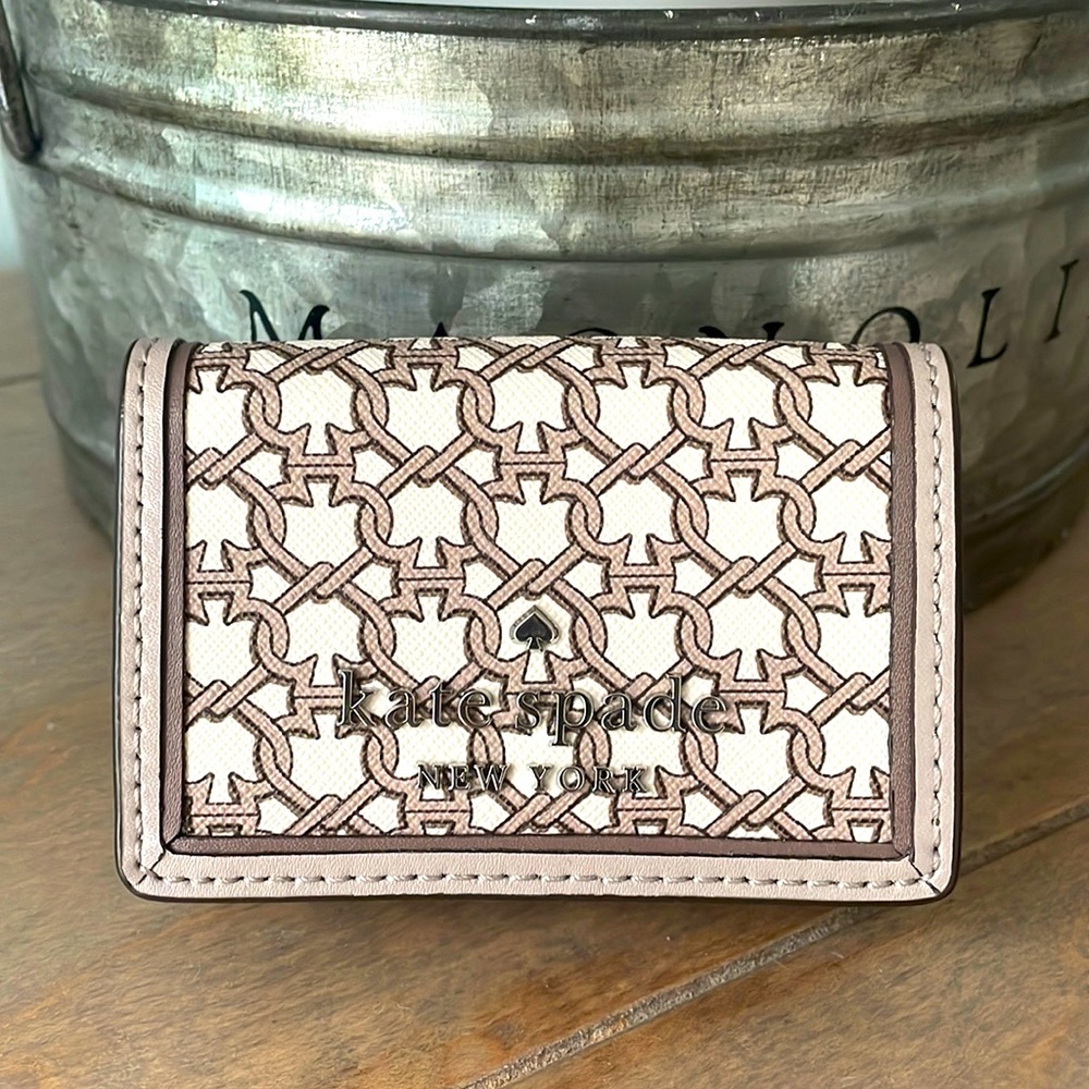 🌸KATE SPADE ♠️ MICRO TRIFOLD WALLET NWT🌸